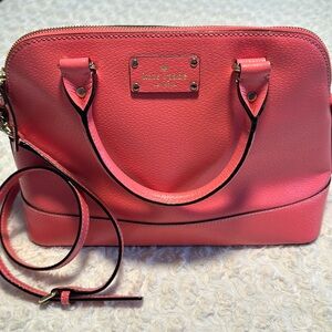 KATE SPADE melon satchel/crossbody bag